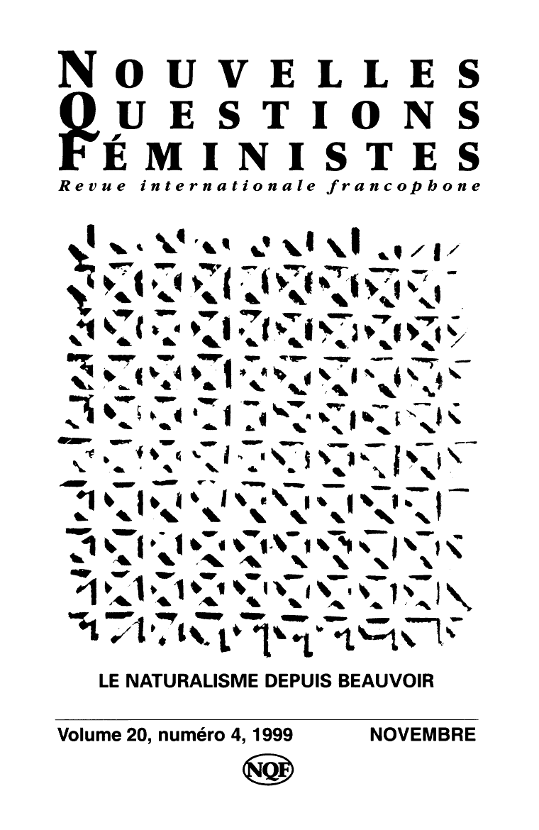 Nouvelles questions feministes