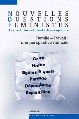 Nouvelles questions feministes