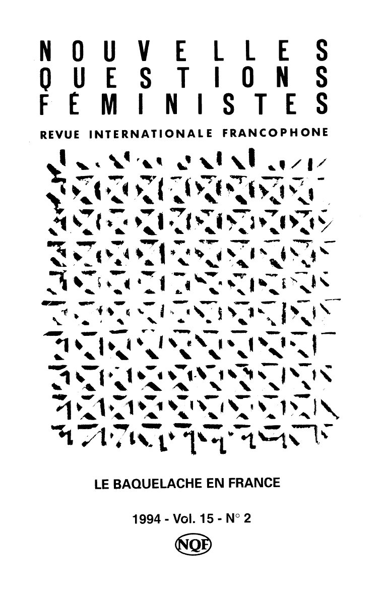 Nouvelles questions feministes