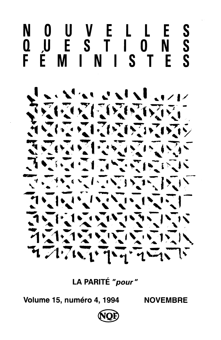 Nouvelles questions feministes