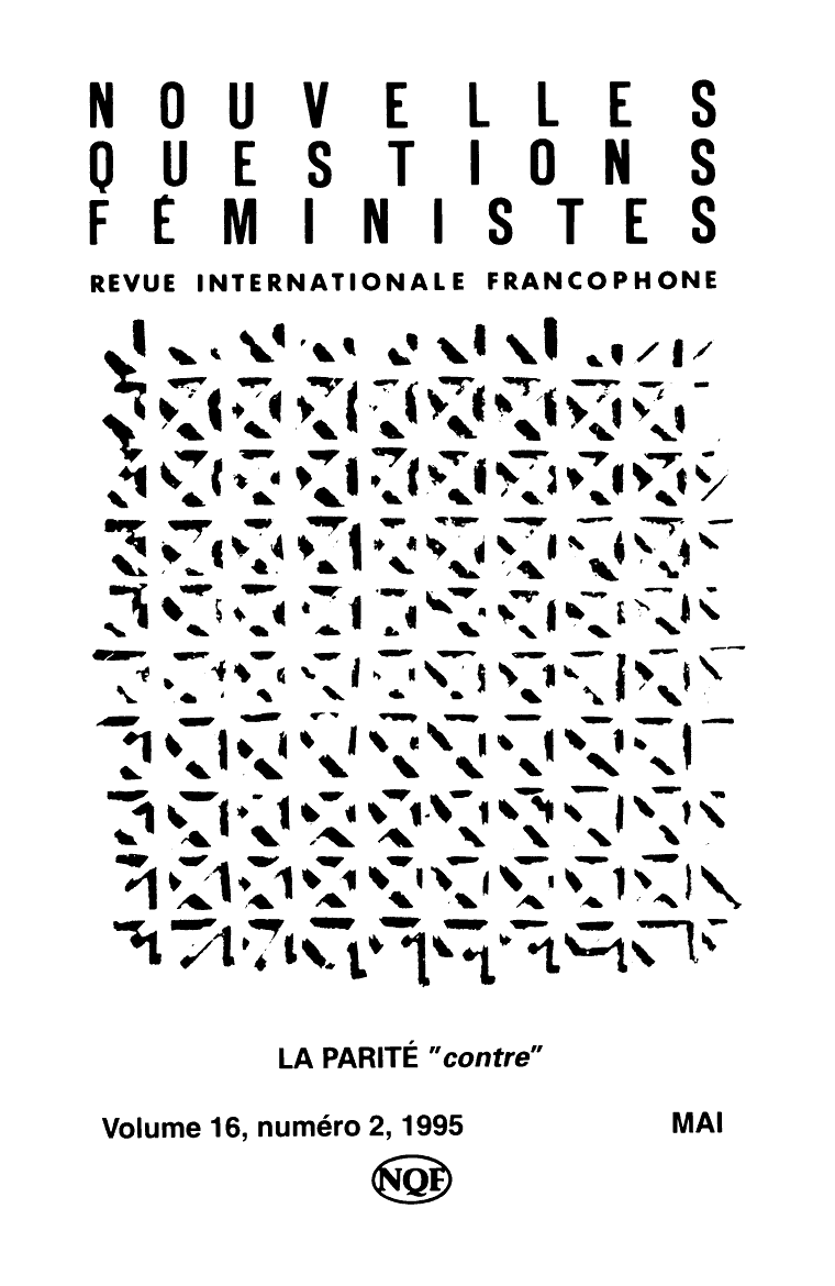 Nouvelles questions feministes