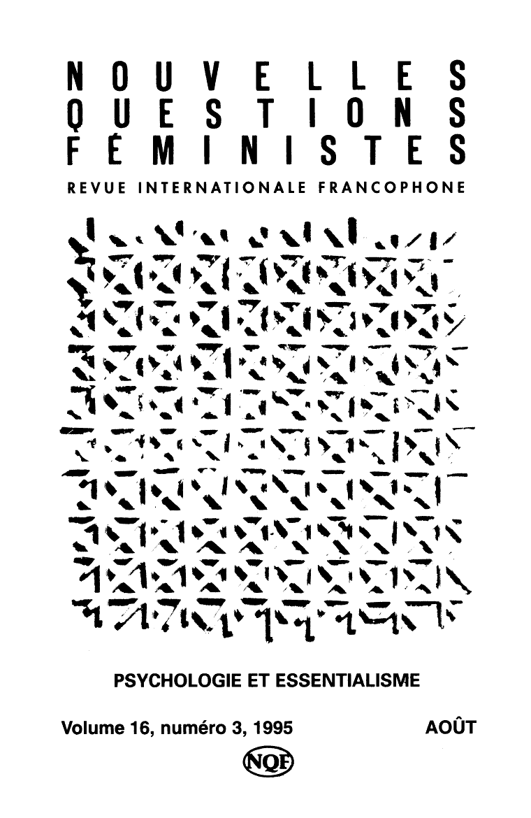 Nouvelles questions feministes