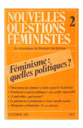 Nouvelles questions feministes